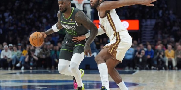 开云app-兰德尔18+7戈贝尔15+17 森林狼主场大胜勇士