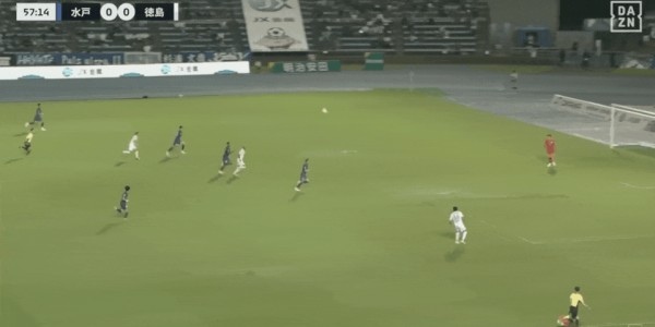 日职乙战报：寺沼星文绝平救主，水户蜀葵1-1德岛漩涡